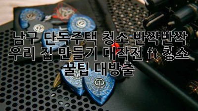 남구 단독주택 청소, ✨반짝반짝✨ 우리 집 만들기 대작전! (ft. 청소 꿀팁 대방출)