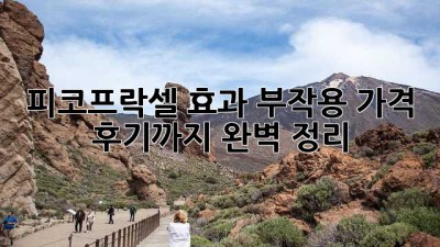 피코프락셀: 효과, 부작용, 가격, 후기까지 완벽 정리
